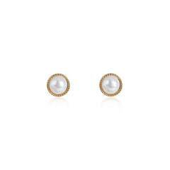 Multiple colour options of pearl earrings 5