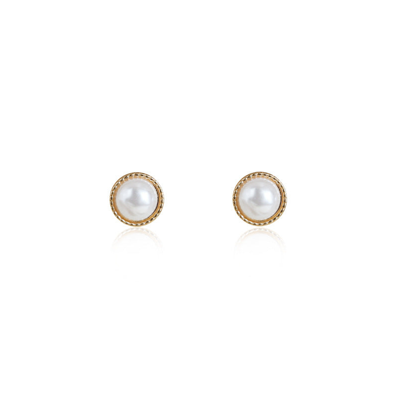 Multiple colour options of pearl earrings 5