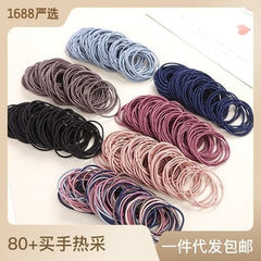 Cute plush headband for kids in pink colour