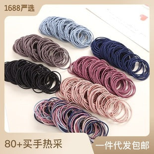 Cute plush headband for kids in pink colour