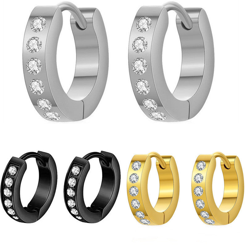 Variety of stylish earrings for men and women