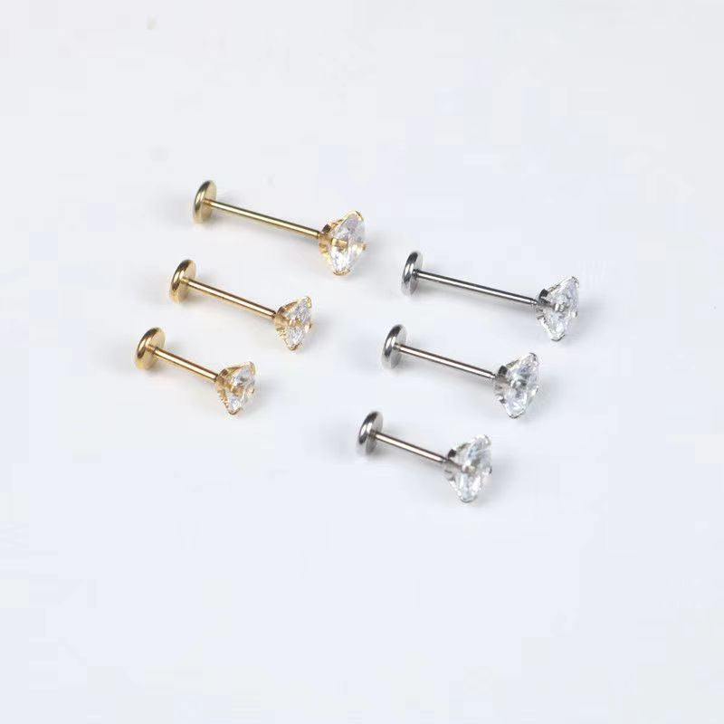 Collection of stainless steel piercing jewellery image 8
