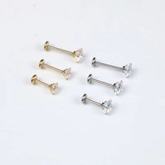 Collection of stainless steel piercing jewellery image 8