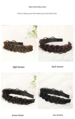 Fashionable hairband showcasing Korean style