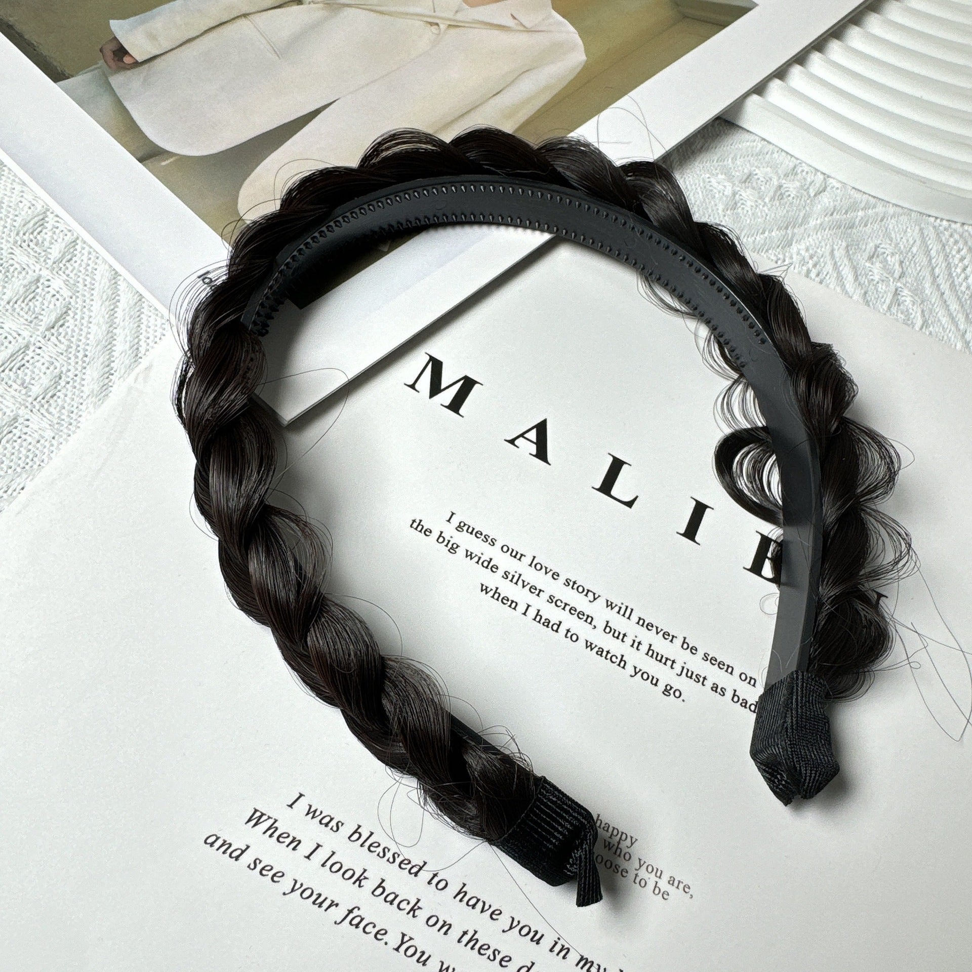 Variety of colours available for braided hairband