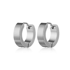 Elegant black geometric earrings set 9