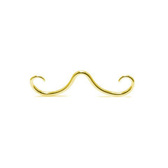Fashionable nose ring worn on model 4