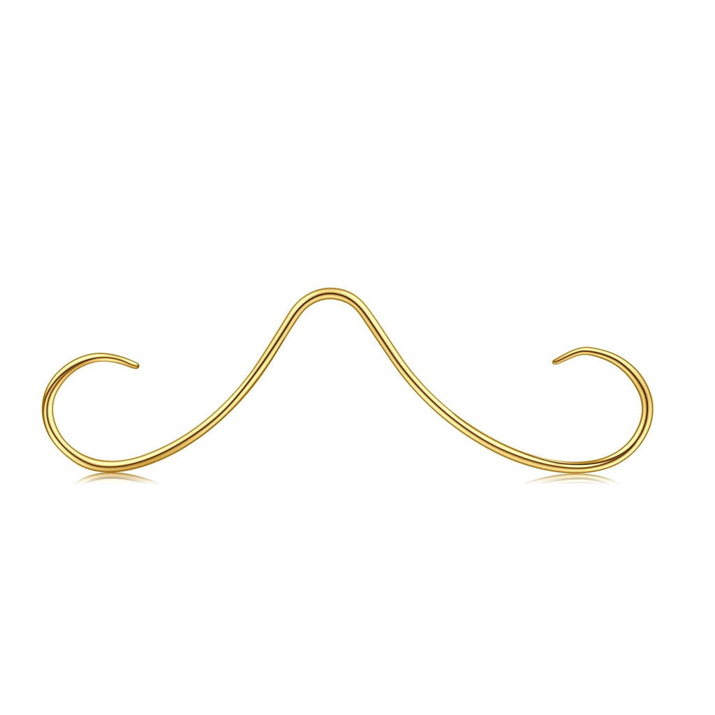 Different colour options for stainless steel nose ring 5