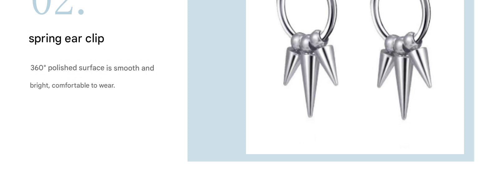 men and women wearing no-pierce earrings