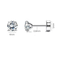 Stylish multi-coloured zirconia earrings suitable for all occasions