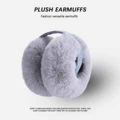 Brown fashionable earmuffs for outdoor use