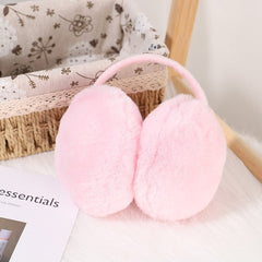 Warm winter ear muffs in beige
