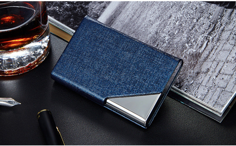 Customisable business card holder for corporate branding