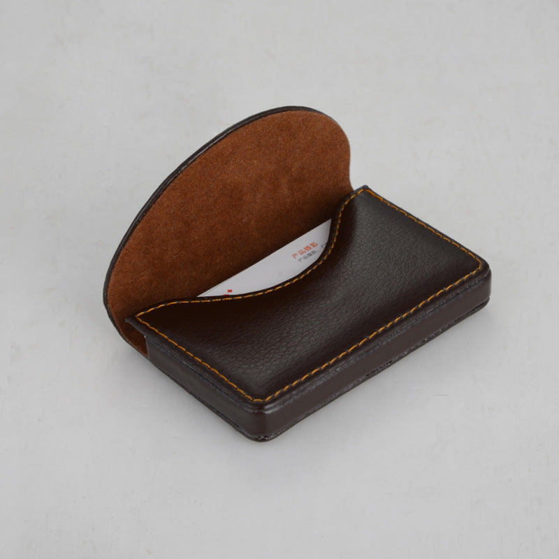 Front view of the premium card holder