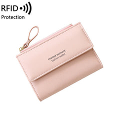 Stylish design features of a women's RFID wallet