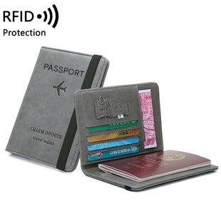 Chic black two-fold wallet for women