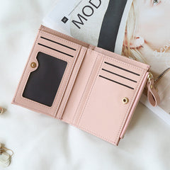 Elegant RFID-blocking wallet in light green
