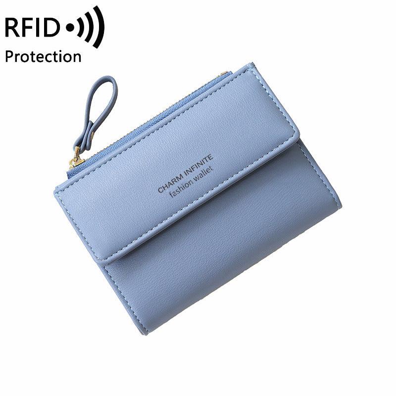 Trendy wallet showcasing multiple colours