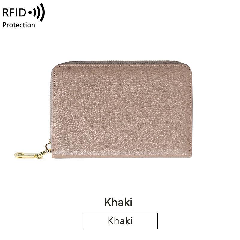 RFID blocking wallet closed
