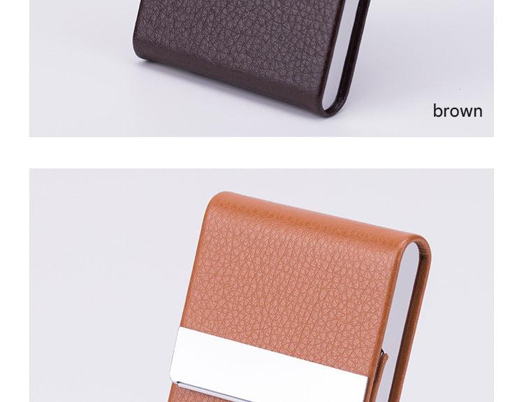 colourful options of business card holders available