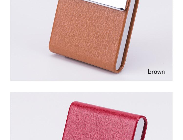 business card holder with custom logo printing