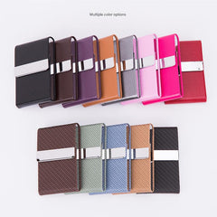 colourful options of business card holders available
