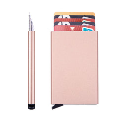 RFID card holder close-up