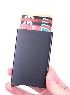 RFID card holder in gold