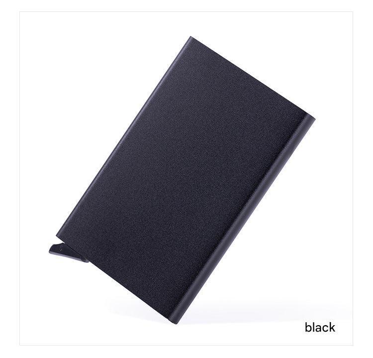 RFID card holder front view