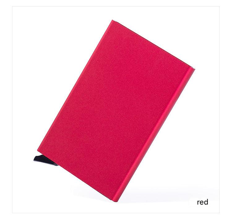 RFID card holder in gray