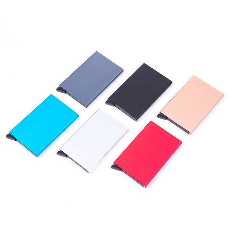 RFID card holder in black