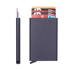 RFID card holder with cards inside