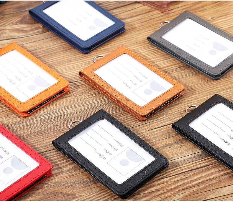 Card holder in hand for practical use