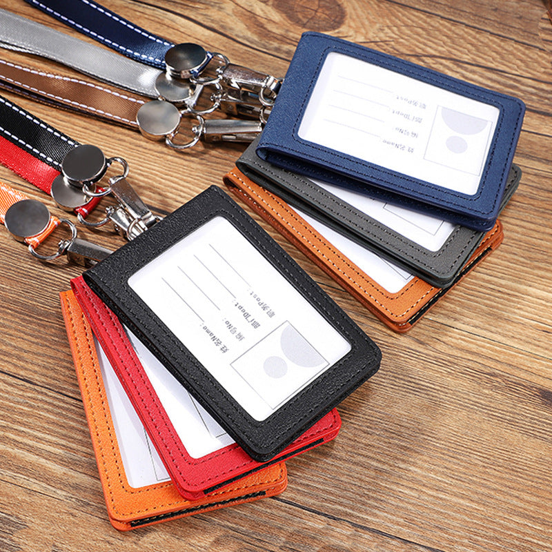 Color options for dual-card holder displayed