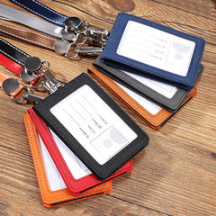 Color options for dual-card holder displayed