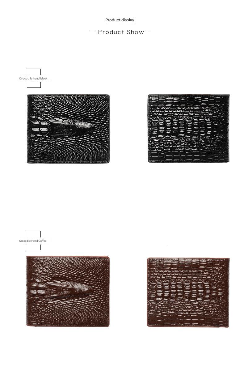 Modern casual PU leather wallet open - Image 6