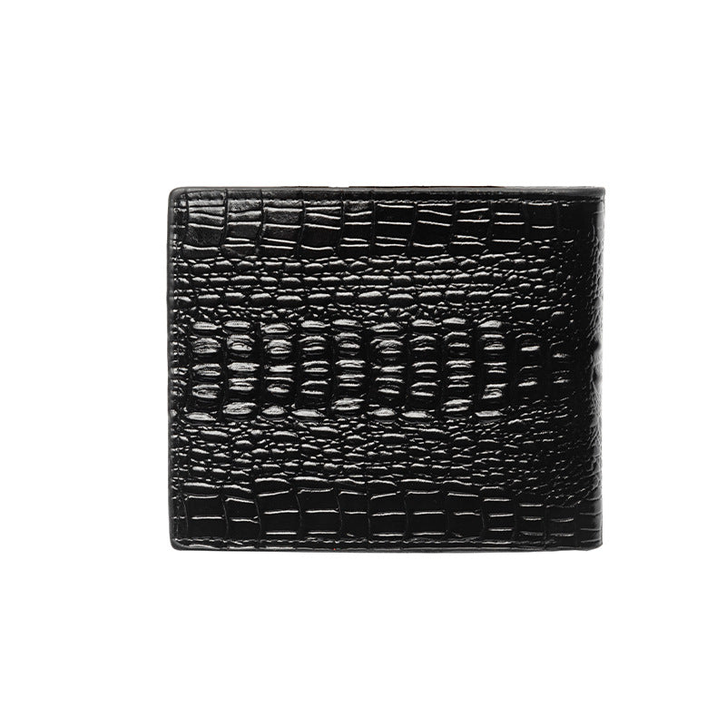 Water-resistant crocodile wallet for men - Image 4