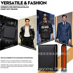 Men's Slim Wallet - Back design