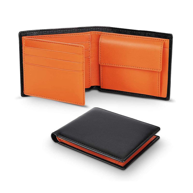 Men's Leather Wallet in a pocket