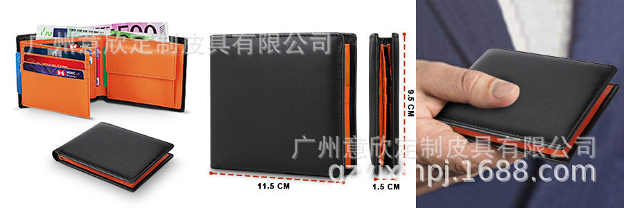 Stylish presentation of Men's RFID Wallet