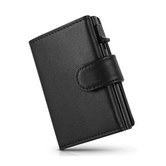 Aluminium card holder of men's wallet