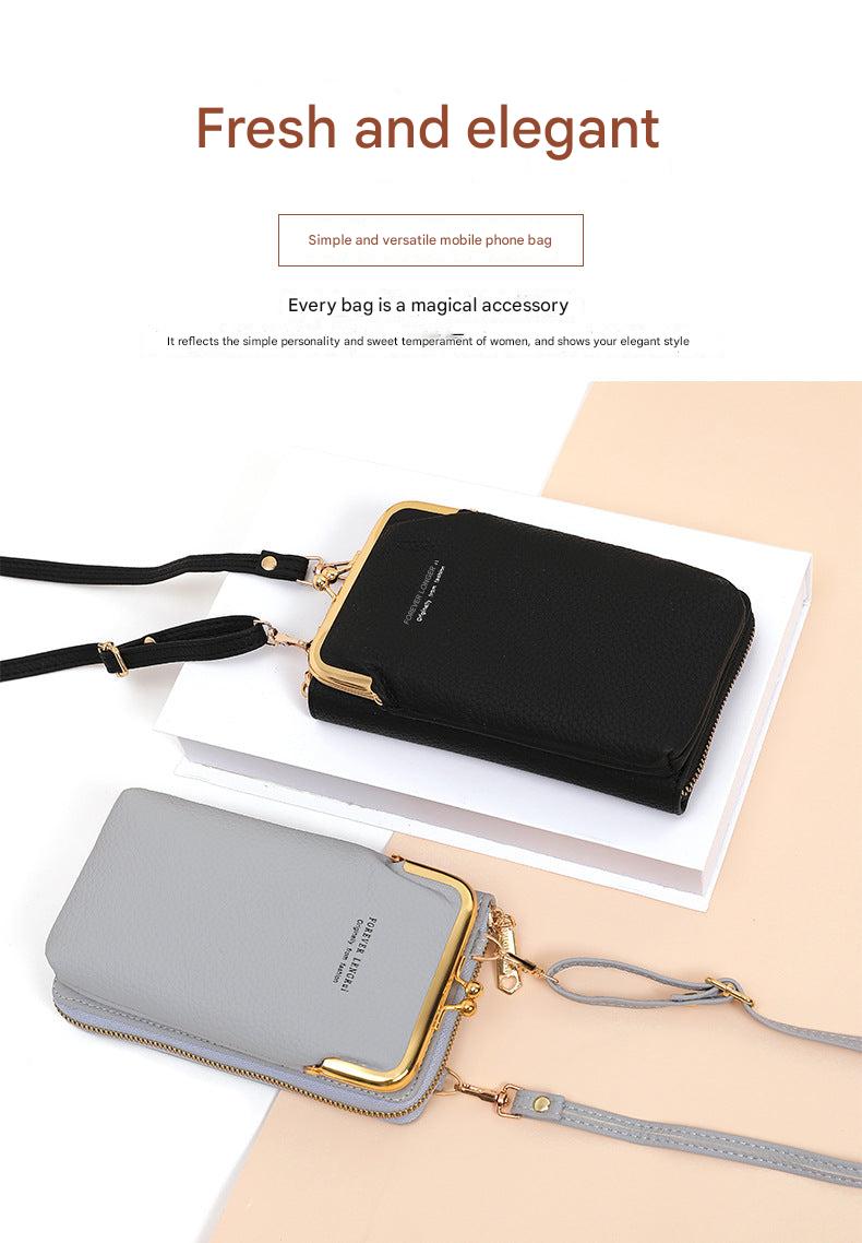 Colorful variations of the stylish phone wallet bag