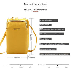 Zipper closure detail of stylish phone wallet bag