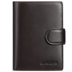 Genuine leather wallet gift box presentation