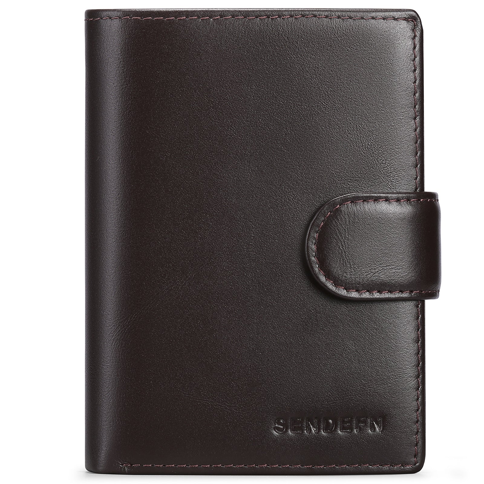 Genuine leather wallet gift box presentation
