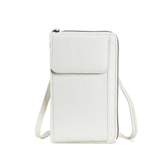 Colourful women's crossbody wallet