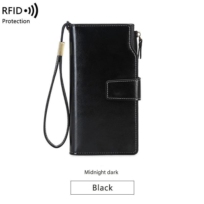 Interior view of Vintage PU Leather Wallet