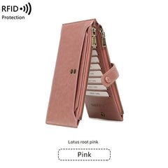 Unique colour variants of the wallet displayed