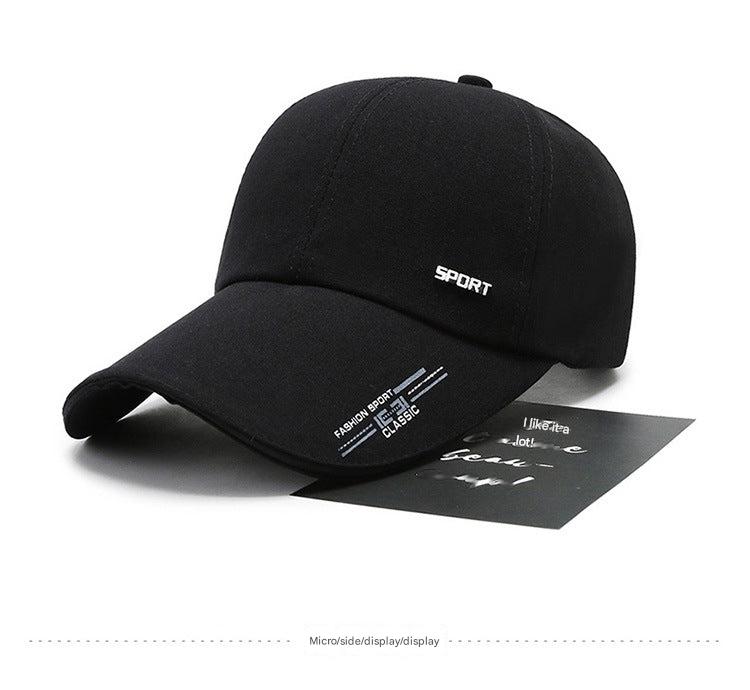 Outdoor fishing cap in navy blue