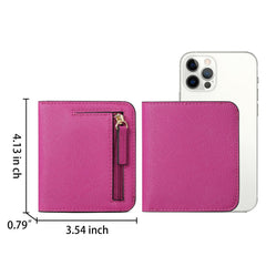 Women's Slim Wallet displayed on a marble surface